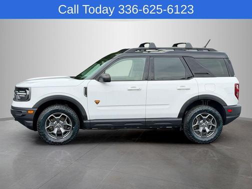 Oxford White 2022 Ford Bronco Sport Badlands