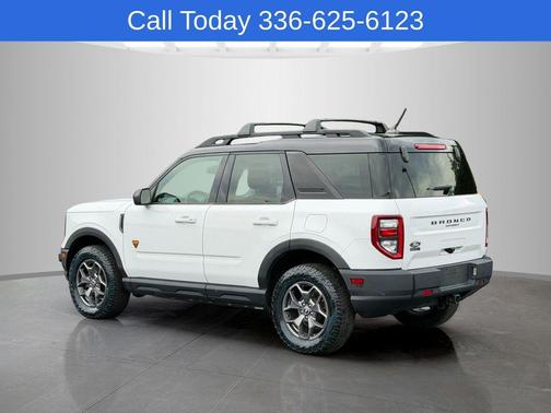 Oxford White 2022 Ford Bronco Sport Badlands
