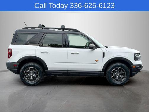Oxford White 2022 Ford Bronco Sport Badlands