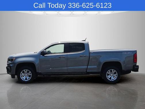 Satin Steel Metallic 2022 Chevrolet Colorado LT
