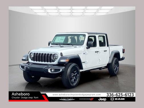 Bright White Clearcoat 2026 Jeep Gladiator Sport