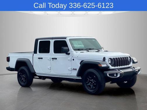 Bright White Clearcoat 2026 Jeep Gladiator Sport