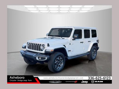 White 2027 Jeep Wrangler Sahara