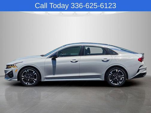 Wolf Gray 2021 Kia K5 GT-Line