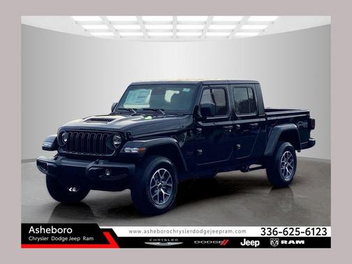 Black Clearcoat 2026 Jeep Gladiator Sport