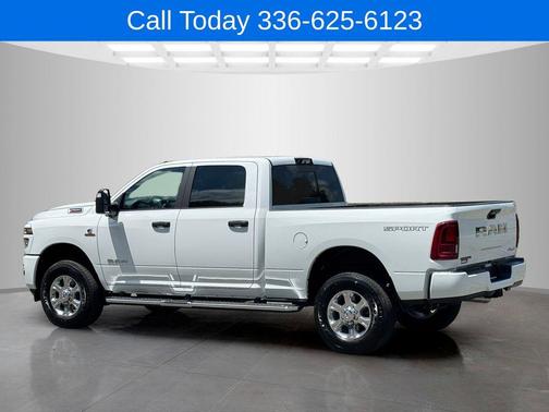Bright White Clearcoat 2025 RAM 2500 Big Horn