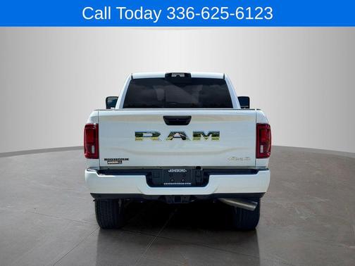 Bright White Clearcoat 2025 RAM 2500 Big Horn