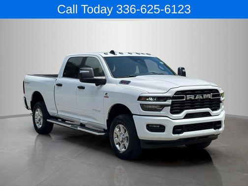Bright White Clearcoat 2025 RAM 2500 Big Horn
