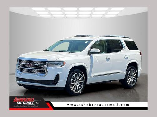 White Frost Tri-Coat 2021 GMC Acadia Denali