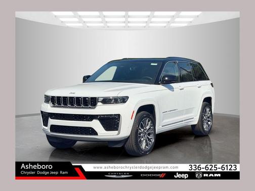 Bright White Clearcoat 2026 Jeep Grand Cherokee Summit