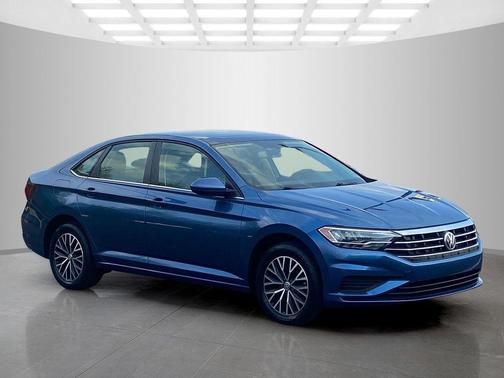 Silk Blue Metallic 2021 Volkswagen Jetta 1.4T SE