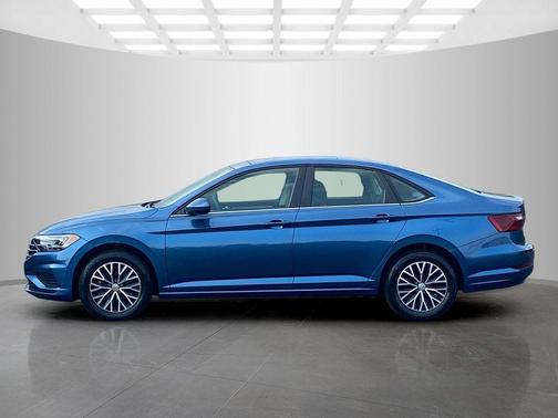 Silk Blue Metallic 2021 Volkswagen Jetta 1.4T SE