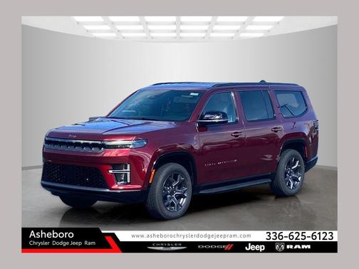 Velvet Red Pearlcoat 2026 Jeep Grand Wagoneer Limited
