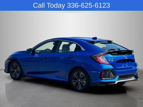 Blue 2018 Honda Civic EX