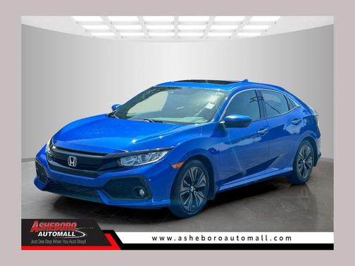 Blue 2018 Honda Civic EX