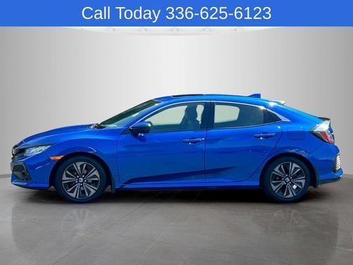 Blue 2018 Honda Civic EX
