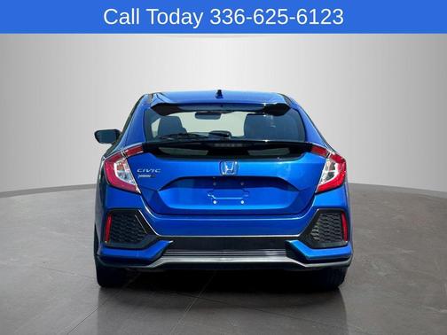 Blue 2018 Honda Civic EX