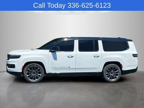 Bright White Clearcoat 2025 Jeep Grand Wagoneer L Series III