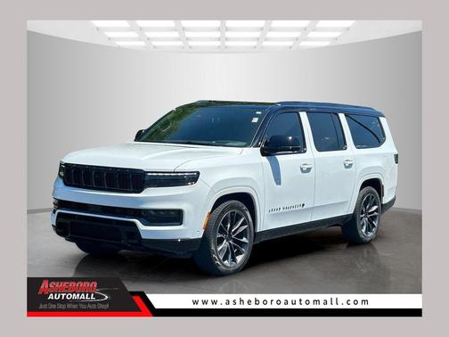 Bright White Clearcoat 2025 Jeep Grand Wagoneer L Series III