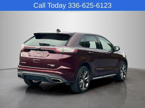 Burgundy 2018 Ford Edge Sport