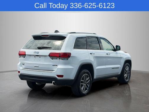 Bright White Clearcoat 2020 Jeep Grand Cherokee Limited