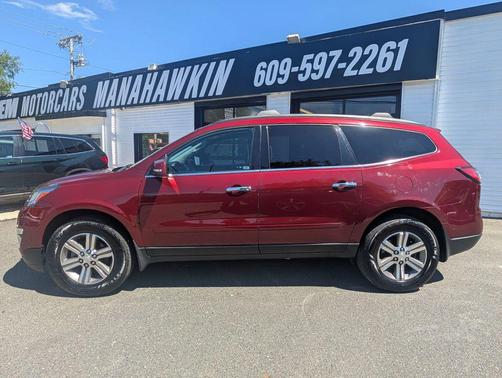 Burgundy 2017 Chevrolet Traverse 2LT