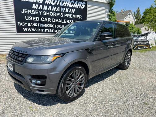 Gray 2016 Land Rover Range Rover Sport Supercharged HSE