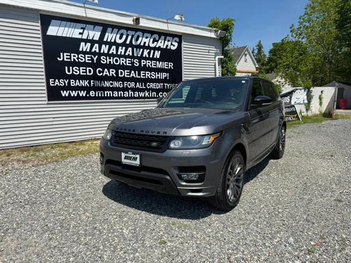 Gray 2016 Land Rover Range Rover Sport Supercharged HSE