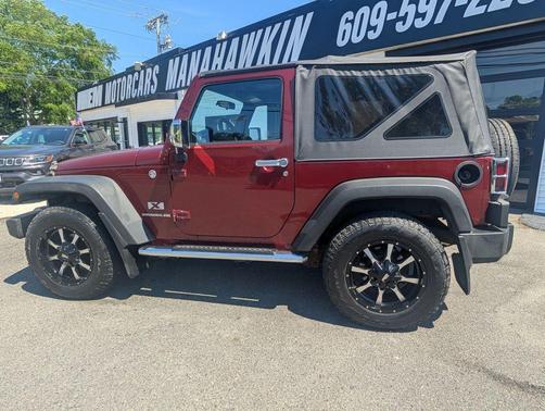 Red 2007 Jeep Wrangler Sport