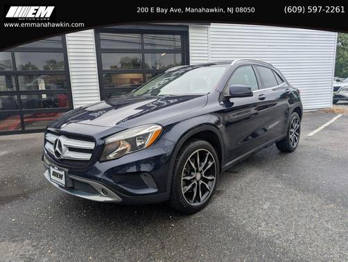 Blue 2017 Mercedes-Benz GLA 250 4MATIC