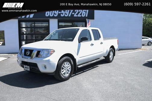 Glacier White 2021 Nissan Frontier SV