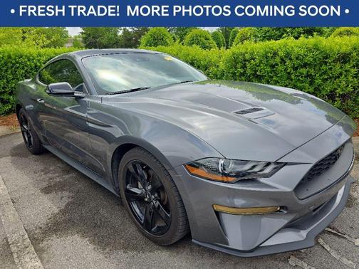 Carbonized Gray Metallic 2022 Ford Mustang EcoBoost Premium