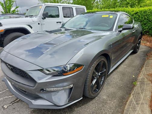 Carbonized Gray Metallic 2022 Ford Mustang EcoBoost Premium