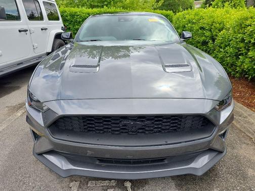 Carbonized Gray Metallic 2022 Ford Mustang EcoBoost Premium