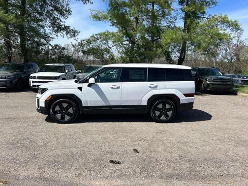 White 2026 Hyundai SANTA FE HEV SE