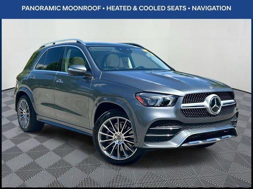 Gray 2023 Mercedes-Benz GLE 450 4MATIC