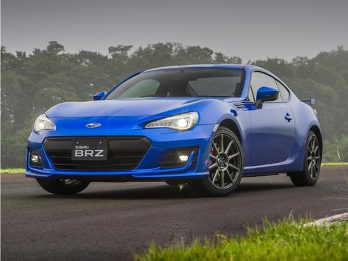 Blue 2017 Subaru BRZ Limited