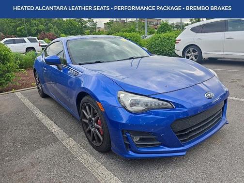 Blue 2017 Subaru BRZ Limited