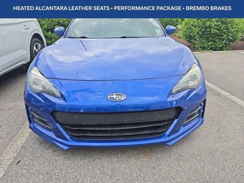 Blue 2017 Subaru BRZ Limited