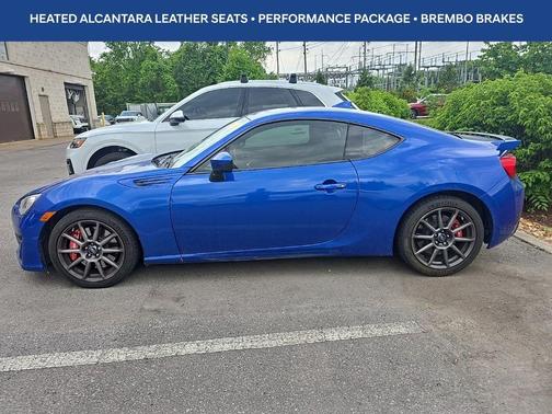 Blue 2017 Subaru BRZ Limited