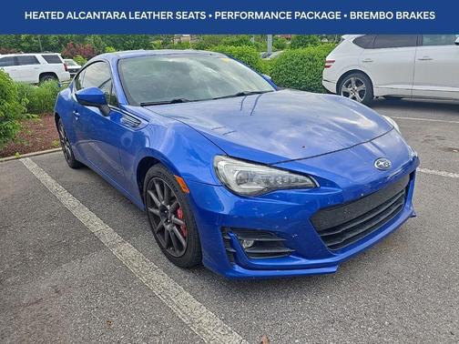 Blue 2017 Subaru BRZ Limited