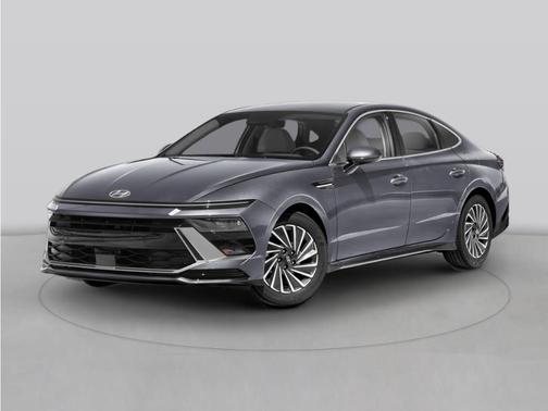 Blue 2024 Hyundai SONATA Hybrid Limited