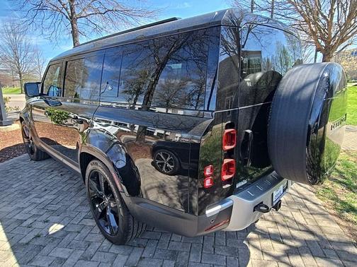 Santorini Black 2024 Land Rover Defender P400 S
