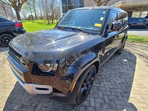 Santorini Black 2024 Land Rover Defender P400 S