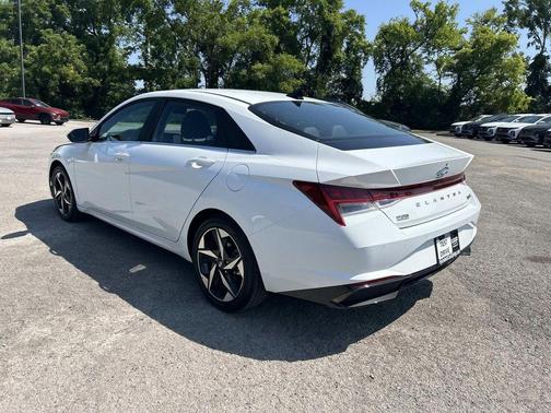 Lunar White 2023 Hyundai ELANTRA HEV Limited
