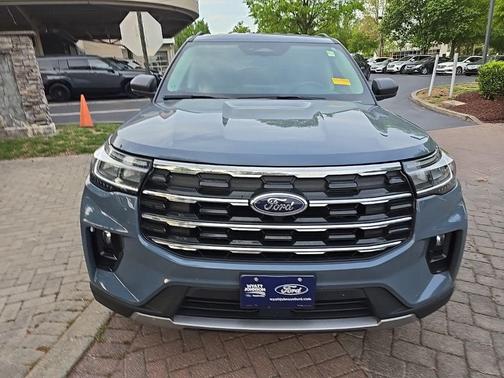 Vapor Blue 2025 Ford Explorer Active