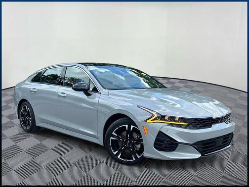 Gray 2024 Kia K5 GT-Line