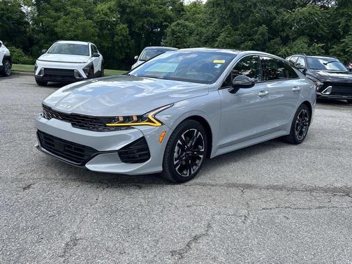 Gray 2024 Kia K5 GT-Line