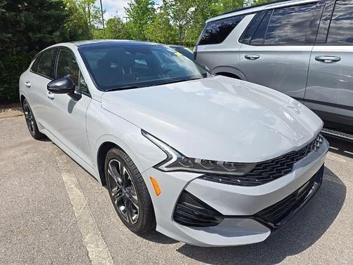 Gray 2024 Kia K5 GT-Line
