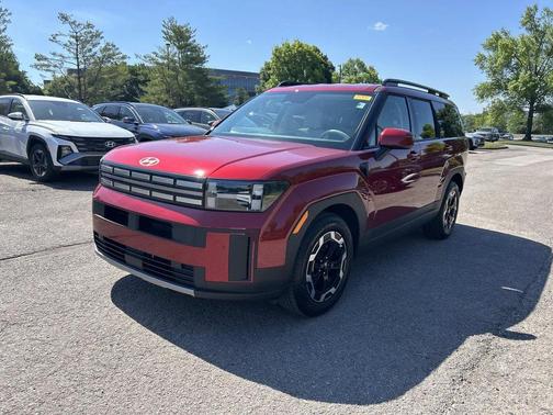 Red 2025 Hyundai SANTA FE SEL